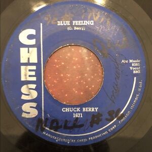 Chuck Berry Blue Feeling 45 RPM Vinyl Record ‘57